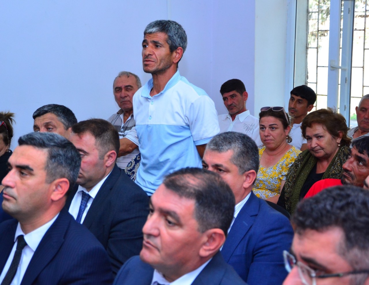 İcra başçısı sakinlərin təklif və müraciətlərini dinləyib - FOTOLAR